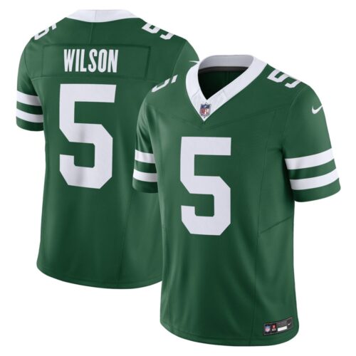 6861417558be9_1 Men's New York Jets Garrett Wilson Legacy Green Vapor F.U.S.E. Limited Jersey