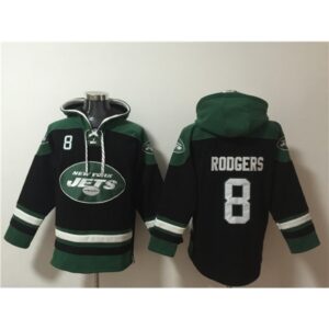 68614198b195f_1 Men's New York Jets #8 Aaron Rodgers Black Ageless Must-Have Lace-Up Pullover Hoodie