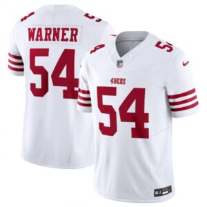 686141da81365_1 Men's San Francisco 49ers #54 Fred Warner White 2023 F.U.S.E. Vapor Untouchable Limited Stitched Football Jersey