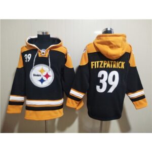 6861422c5fc9b_1 Men's Pittsburgh Steelers #39 Minkah Fitzpatrick Black Ageless Must-Have Lace-Up Pullover Hoodie
