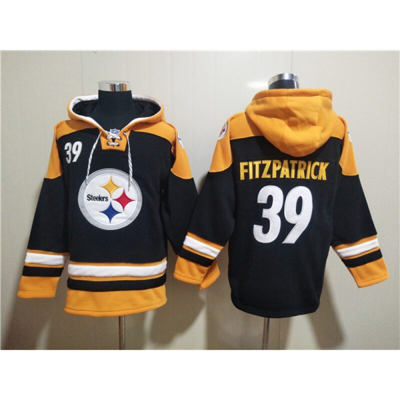 6861422c5fc9b_1 Men's Pittsburgh Steelers #39 Minkah Fitzpatrick Black Ageless Must-Have Lace-Up Pullover Hoodie