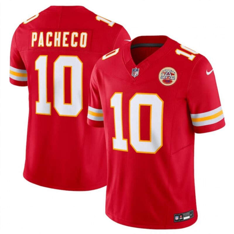 6861423a9b0c2_1 Men's Kansas City Chiefs #10 Isiah Pacheco Red 2023 F.U.S.E. Vapor Untouchable Limited Stitched Jersey