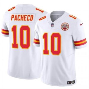6861424cdcacb_1 Men's Kansas City Chiefs #10 Isiah Pacheco White 2023 F.U.S.E. Vapor Untouchable Limited Stitched Jersey