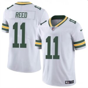 686142e079136_1 Men's Green Bay Packers #11 Jayden Reed White Vapor Untouchable Stitched Jersey