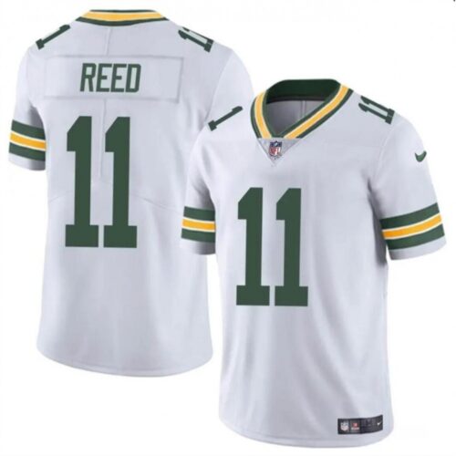 686142e079136_1 Men's Green Bay Packers #11 Jayden Reed White Vapor Untouchable Stitched Jersey