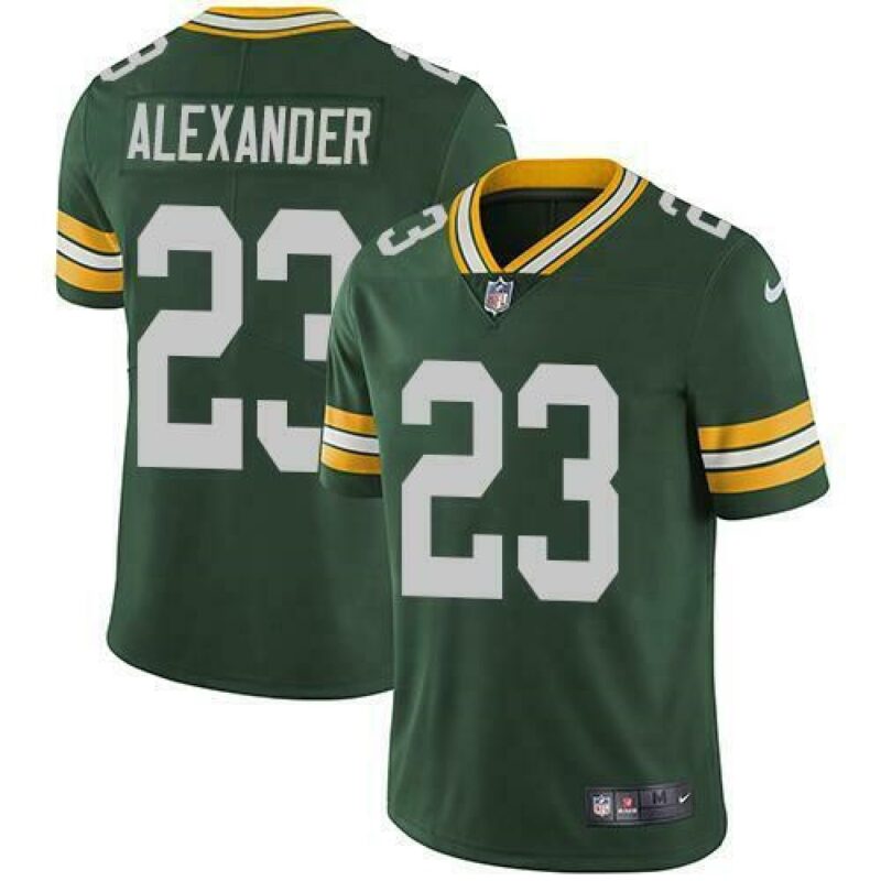 686142e2b1109_1 Men's Green Bay Packers #23 Jaire Alexander Green Vapor Untouchable Limited Stitched Jersey