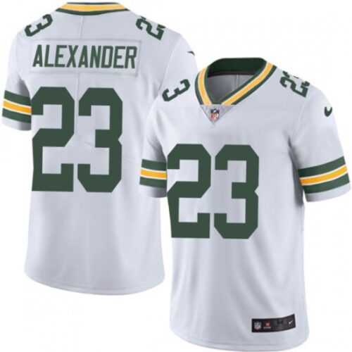 686142e96c843_1 Men's Green Bay Packers #23 Jaire Alexander White Vapor Untouchable Limited Stitched NFL Jersey