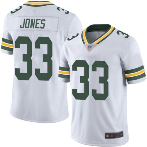 6861430fc13ef_1 Men's Green Bay Packers #33 Aaron Jones White Vapor Untouchable Limited Stitched NFL Jersey