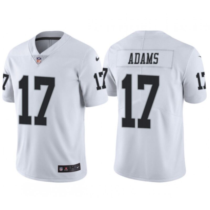 686143146df57_1 Youth Las Vegas Raiders #17 Davante Adams White Vapor Untouchable Limited Stitched NFL Jersey