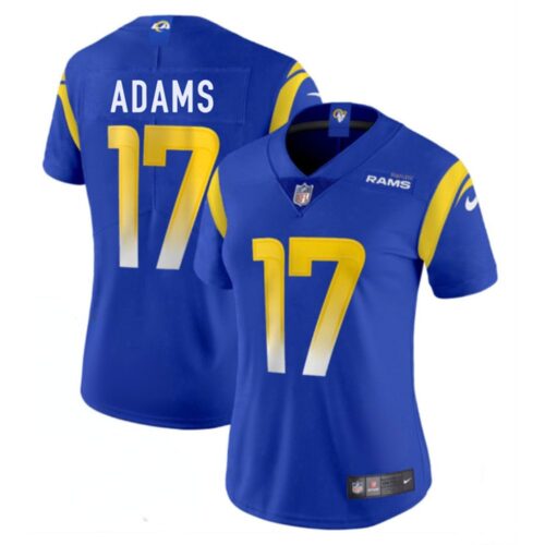 68614527a522d_1 Women's Los Angeles Rams #17 Davante Adams Blue Vapor Untouchable Limited Stitched Jersey
