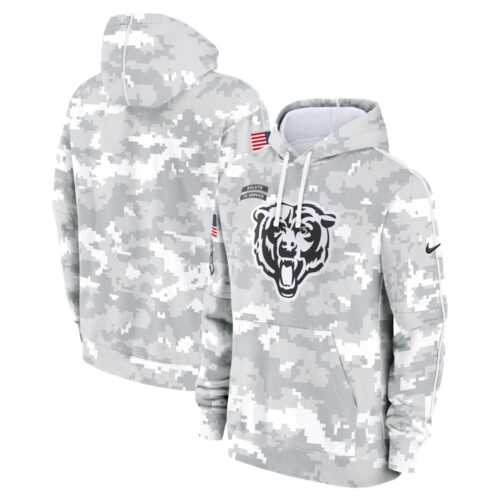 68614529b4f1b_1 Men's Chicago Bears Arctic Camo 2024 Salute to Service Club Fleece Pullover Hoodie