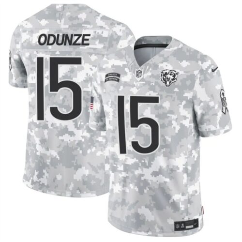 68614560eaf03_1 Men's Chicago Bears #15 Rome Odunze 2024 F.U.S.E Arctic Camo Salute to Service Limited Stitched Football Jersey