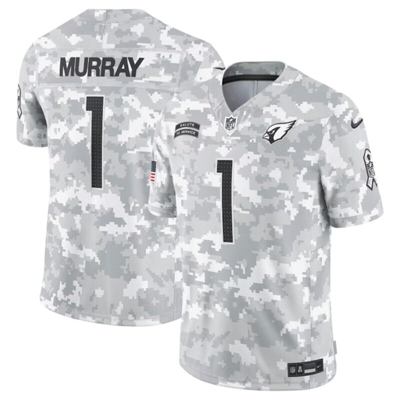 6861458de4a12_1 Men's Arizona Cardinals #1 Kyler Murray 2024 F.U.S.E Arctic Camo Salute to Service Limited Stitched Football Jersey