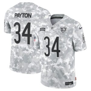 686145b99bf44_1 Men's Chicago Bears Walter Payton Arctic Camo 2024 Salute to Service Retired Player Limited Jersey