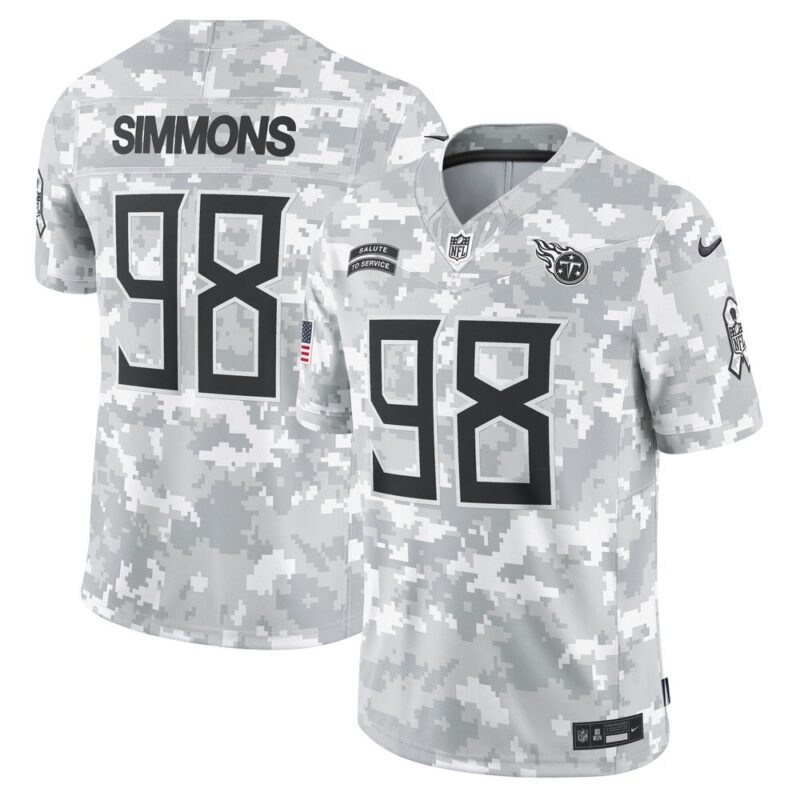686145d95b1b0_1 Men's Tennessee Titans Jeffery Simmons Arctic Camo 2024 Salute to Service Limited Jersey
