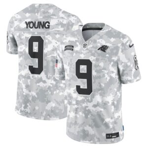 686145db91529_1 Men's Carolina Panthers Bryce Young Arctic Camo 2024 Salute to Service Limited Jersey