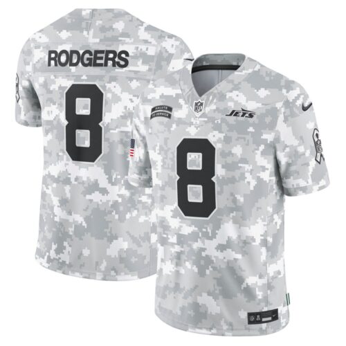 686145e045b75_1 Men's New York Jets Aaron Rodgers Arctic Camo 2024 Salute to Service Limited Jersey