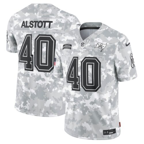 686145e20b1c7_1 Men's Tampa Bay Buccaneers Mike Alstott Arctic Camo 2024 Salute to Service Retired Player Limited Jersey
