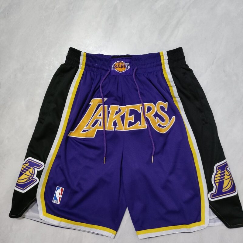 686157060064a_1 Los Angeles Lakers Purple Shorts