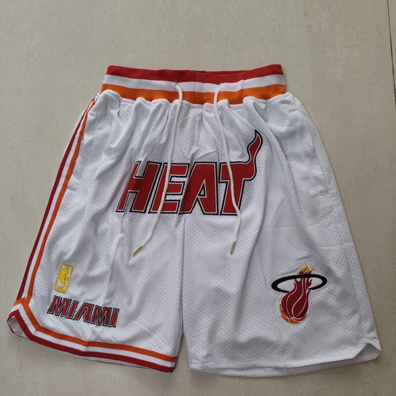 68615725eda42_1 Miami Heat White Shorts