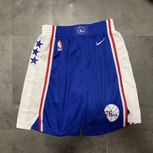 6861572979536_1 Philadelphia 76ers Blue Shorts
