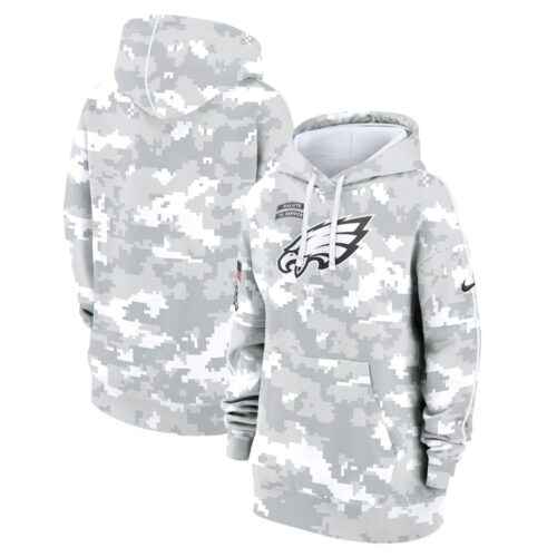 6861573d6f5bd_1 Women's Philadelphia Eagles Arctic Camo 2024 Salute To Service Club Fleece Pullover Hoodie
