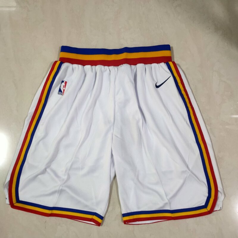 68615748e6fad_1 Golden State Warriors White Shorts