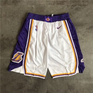 6861574b89c5e_1 Los Angeles Lakers White Shorts