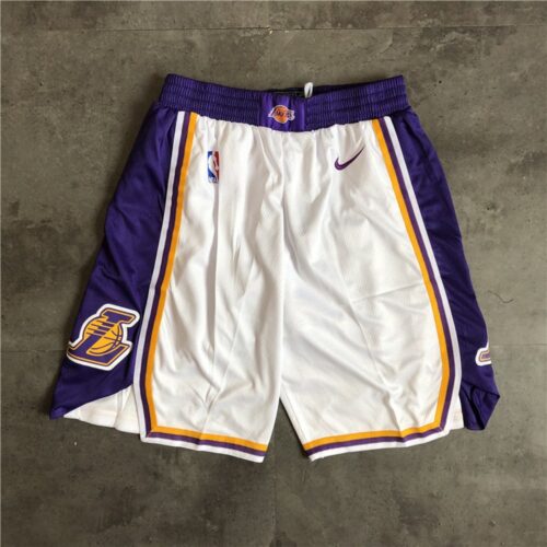 6861574b89c5e_1 Los Angeles Lakers White Shorts