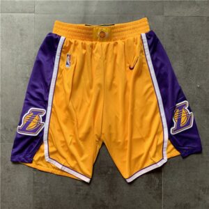 6861574e23af1_1 Los Angeles Lakers Yellow Shorts