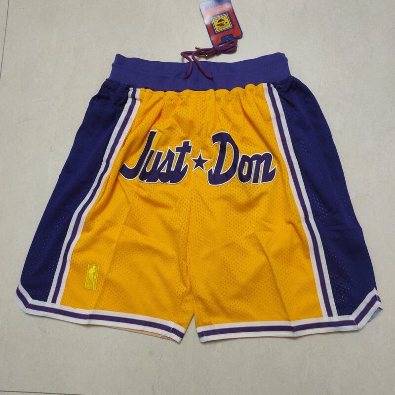 68615750dd3c2_1 Los Angeles Lakers Yellow Shorts