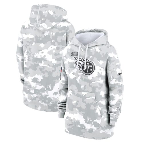 686157551cc77_1 Women's Tennessee Titans Arctic Camo 2024 Salute To Service Club Fleece Pullover Hoodie