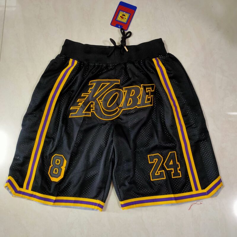 68615774a4a0d_1 Los Angeles Lakers Black Shorts