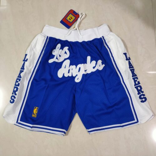 6861577c3ddc0_1 Los Angeles Lakers Blue Shorts