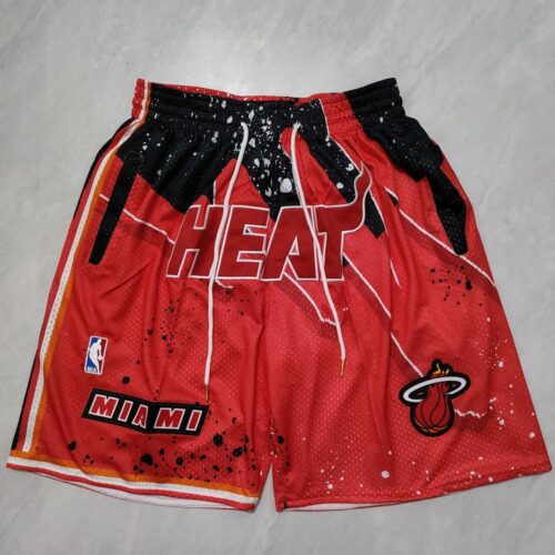 6861579dc16f0_1 Miami Heat Red Shorts