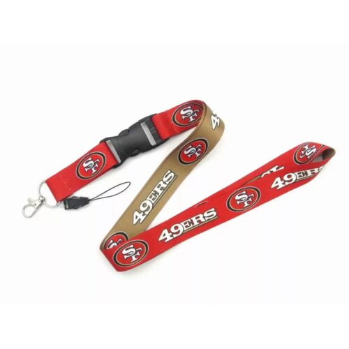 686157ac403d9_1 San Francisco 49ers NFL Neck Lanyard Football Teams Detachable Strap Lanyards for Cellphone Holder