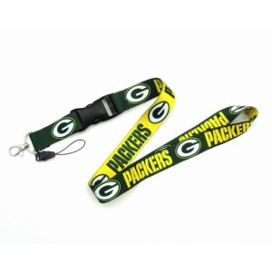 686157bd0004e_1 Green Bay Packers NFL Neck Lanyard Football Teams Detachable Strap Lanyards for Cellphone Holder