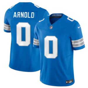 686157d589e11_1 Youth Detroit Lions #0 Terrion Arnold New Blue 2024 Draft F.U.S.E. Vapor Limited Stitched Jersey