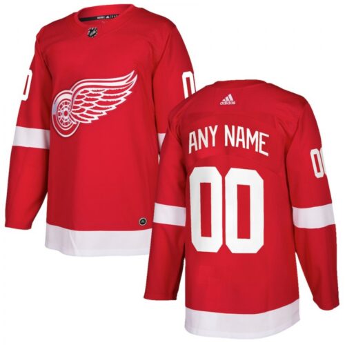 686157ee06e4c_1 Men's Detroit Red Wings Custom Authentic Red Home Stitched NHL Jersey