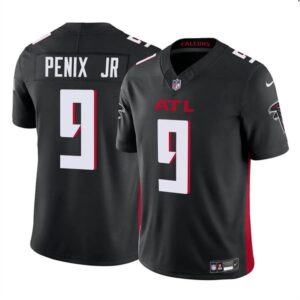 6861580667dfb_1 Youth Atlanta Falcons #9 Michael Penix Jr Black 2024 Draft F.U.S.E Vapor Untouchable Limited Stitched Football Jersey