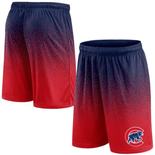 6861585e467fb_1 Chicago Cubs Graduated Red Shorts