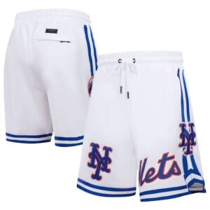 686158632532b_1 New York Mets White Shorts