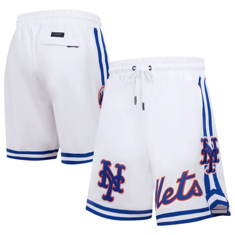 686158632532b_1 New York Mets White Shorts