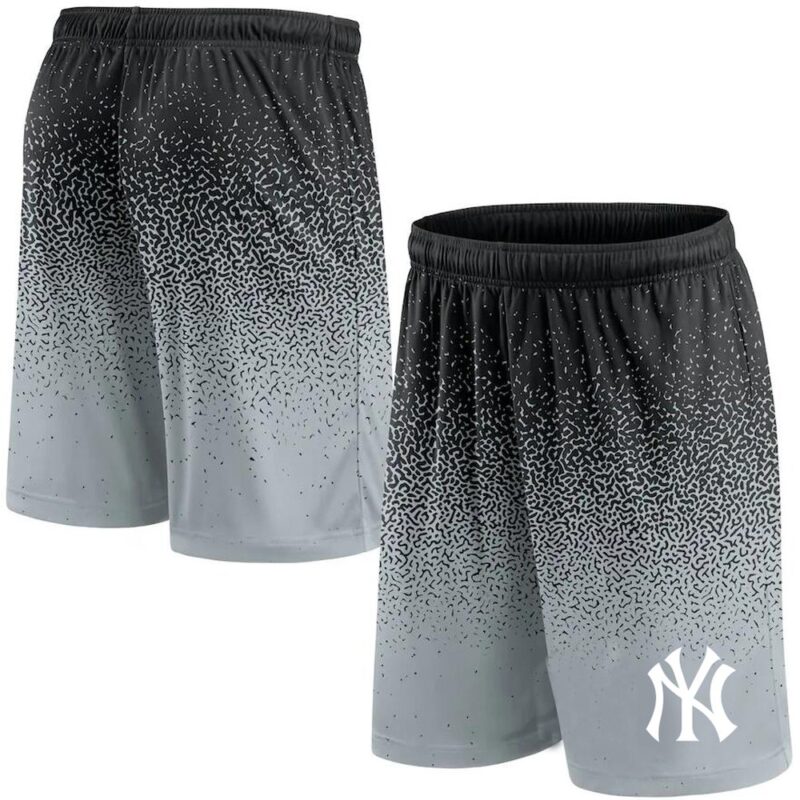 6861586ac4f8f_1 New York Yankees Graduated Gray Shorts