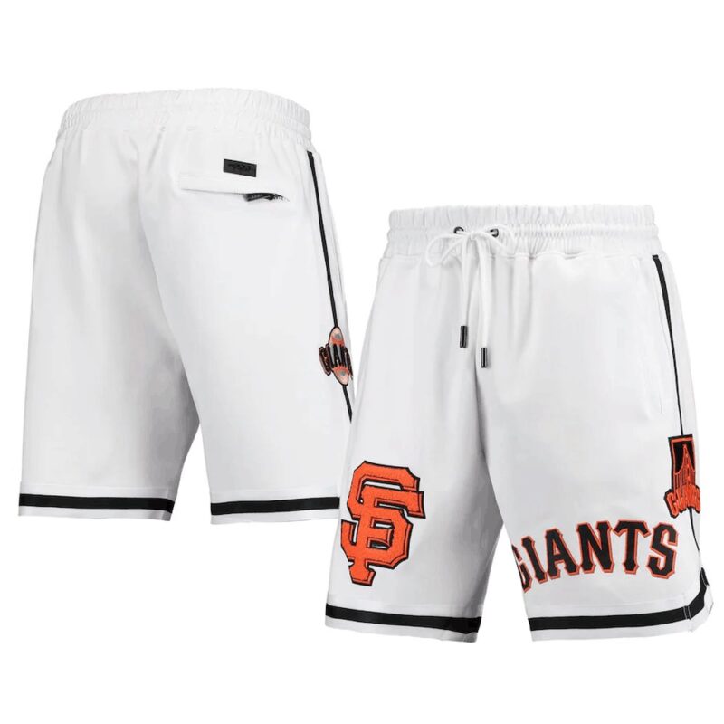 68615890d510c_1 San Francisco Giants White Shorts
