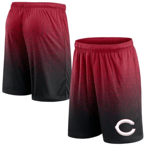 68615898ccec8_1 Cincinnati Reds Graduated Red Shorts