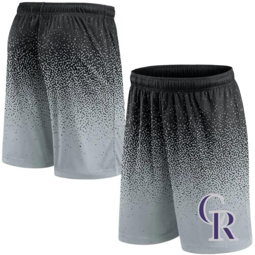 6861589b640f1_1 Colorado Rockies Graduated Gray Shorts