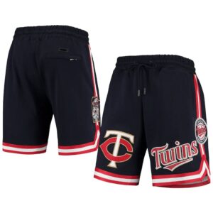 6861589e54872_1 Minnesota Twins Black Shorts
