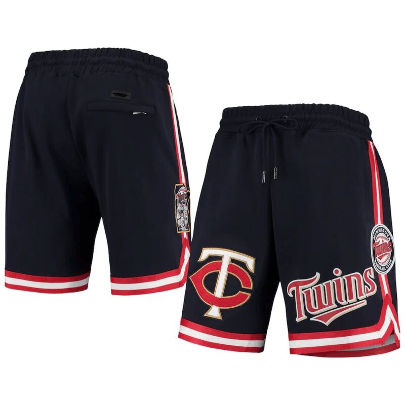 6861589e54872_1 Minnesota Twins Black Shorts