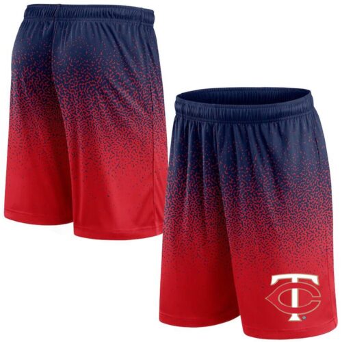 686158a0dc558_1 Minnesota Twins Graduated Red Shorts